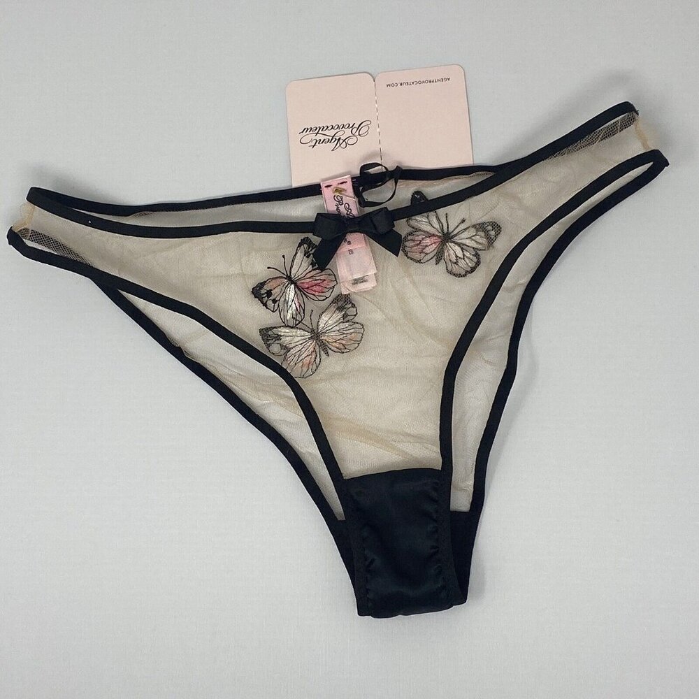 Agent Provocateur Odelia Butterfly Brief AP3 Medium NWT $130
